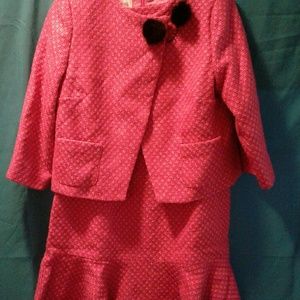 Pink wool dress (Think Umbridge)